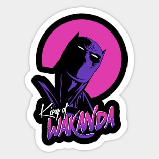 King of Wakanda Sticker